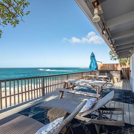 Hawaii Oceanfront Beach House Paradise On The Beach Family Activities Haleiwa Dış mekan fotoğraf