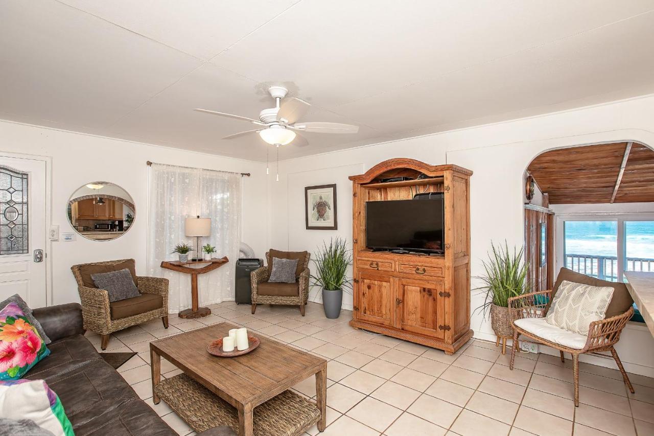 Hawaii Oceanfront Beach House Paradise On The Beach Family Activities Haleiwa Dış mekan fotoğraf